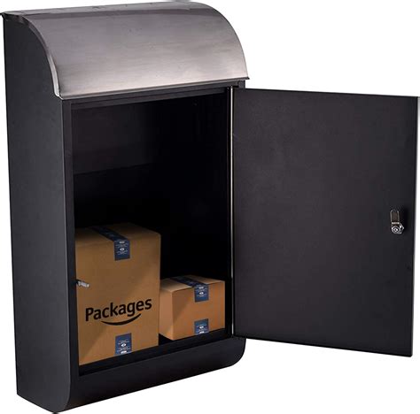 metal box for packages|amazon package drop boxes.